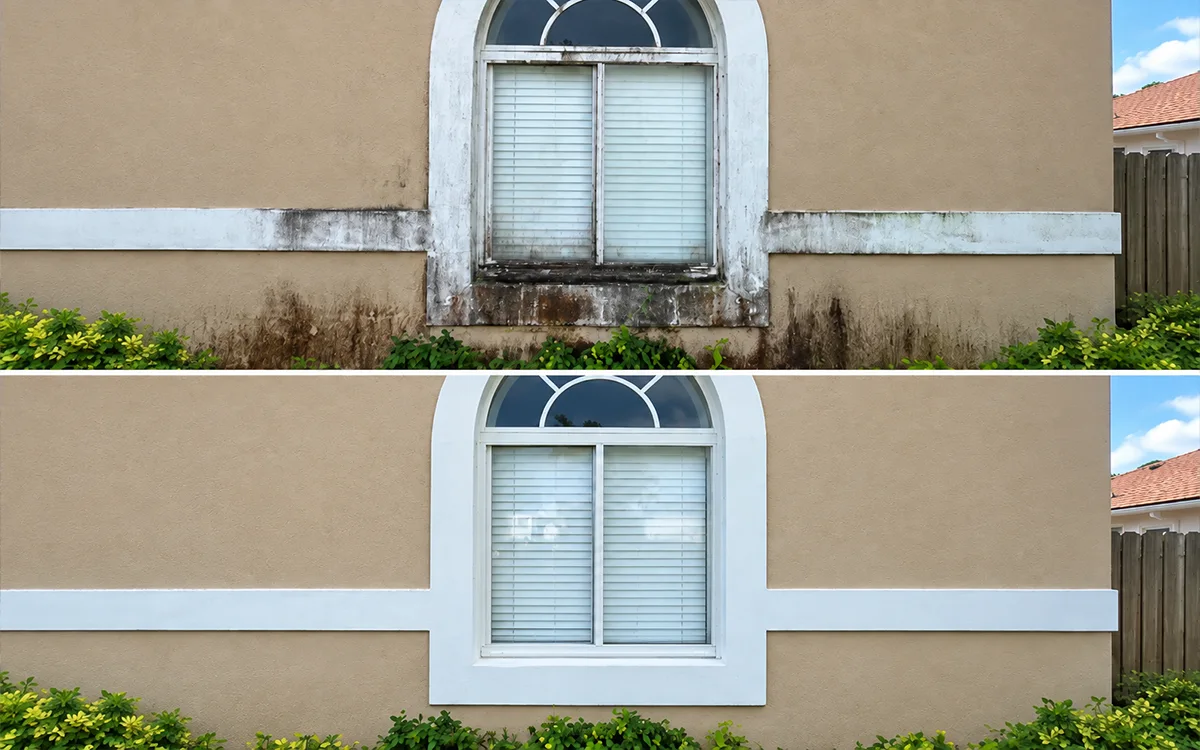 A1 Pro House washing service imagery